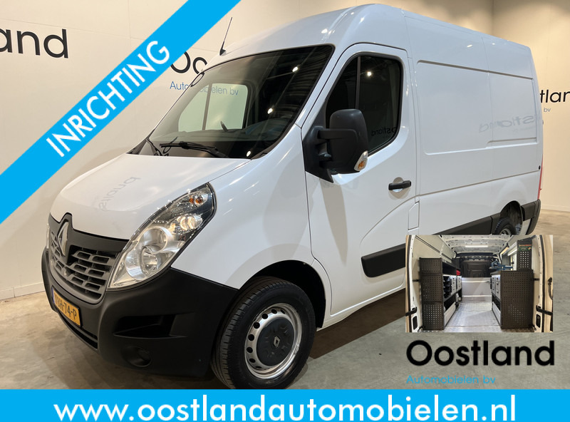 Renault Master 2.3 dCi L1H2 130 PK Servicebus / Modul-System Inrichting / Euro 6 / Airco / Cruise Control / Camera / Navigatie / Trekhaak / 73.900 KM !! - Furgone chiuso: foto 1 Renault Master 2.3 dCi L1H2 130 PK Servicebus / Modul-System Inrichting / Euro 6 / Airco / Cruise Control / Camera / Navigatie / Trekhaak / 73.900 KM !! - Furgone chiuso: foto 1