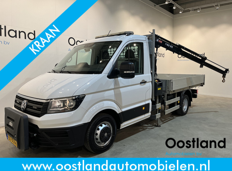 Volkswagen Crafter Crafter 50 TDI 180 PK Open Laadbak / Hiab Kraan / Euro 6 / Airco / Trekhaak 3500 KG / Cruise Control / CarPlay / 51.000 KM !! C-Rijbewijs !! - Furgone con cassone fisso, Camion con gru: foto 1 Volkswagen Crafter Crafter 50 TDI 180 PK Open Laadbak / Hiab Kraan / Euro 6 / Airco / Trekhaak 3500 KG / Cruise Control / CarPlay / 51.000 KM !! C-Rijbewijs !! - Furgone con cassone fisso, Camion con gru: foto 1