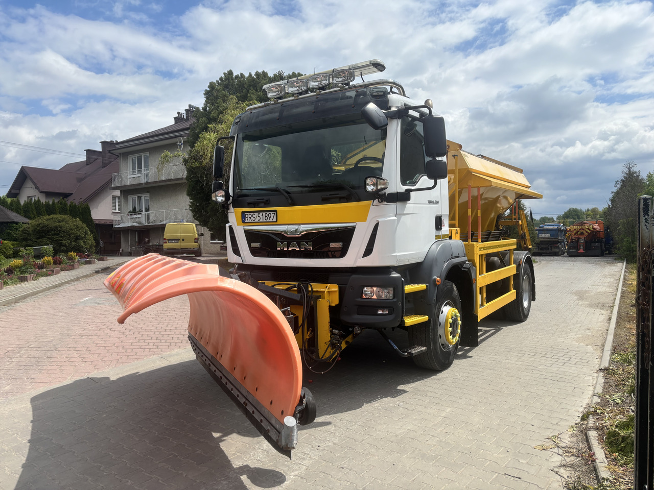 Mezzo spazzaneve MAN TGM 18.290 4X4BB GRITTER/SPREADER PLOUGH ECON: foto 11