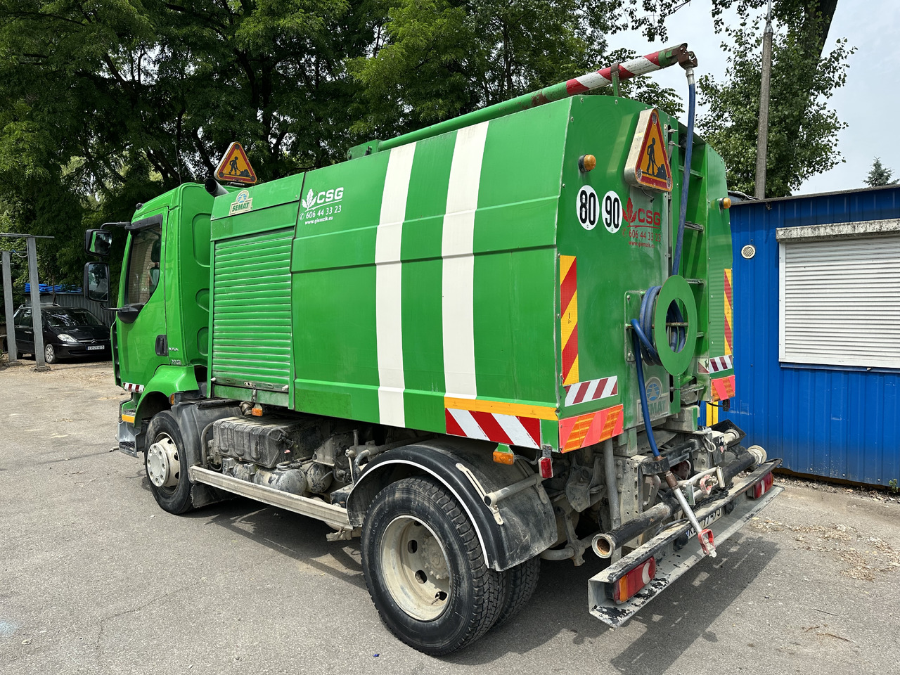 Renault Midlum Semat streetwasher water truck Laveuse 4500l schemmfahrzeug - Spazzatrice stradale: foto 2 Renault Midlum Semat streetwasher water truck Laveuse 4500l schemmfahrzeug - Spazzatrice stradale: foto 2
