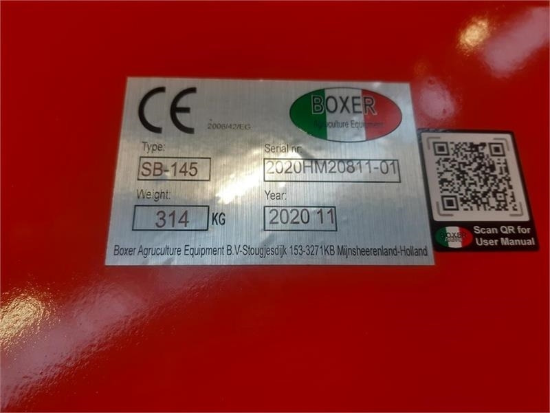 Boxer stennedlægningsfræser - Macchina per la lavorazione del terreno: foto 5 Boxer stennedlægningsfræser - Macchina per la lavorazione del terreno: foto 5