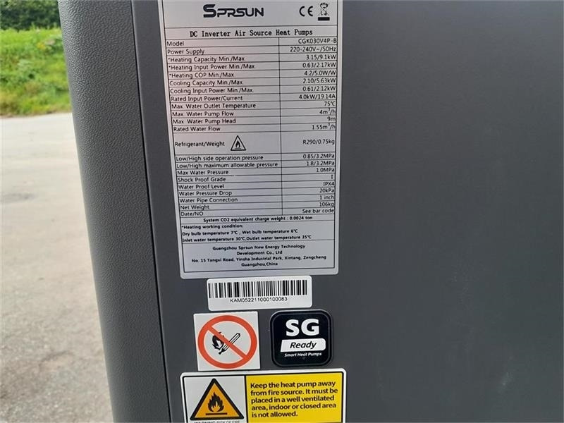 - - - SPRSUN 9.1 KW - Riscaldatore industriale: foto 5 - - - SPRSUN 9.1 KW - Riscaldatore industriale: foto 5