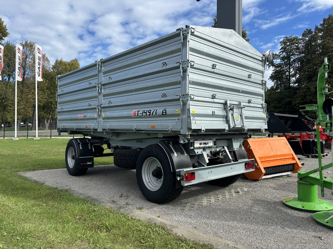Cynkomet T 149/1 14T - Rimorchio a cassone agricolo: foto 1 Cynkomet T 149/1 14T - Rimorchio a cassone agricolo: foto 1