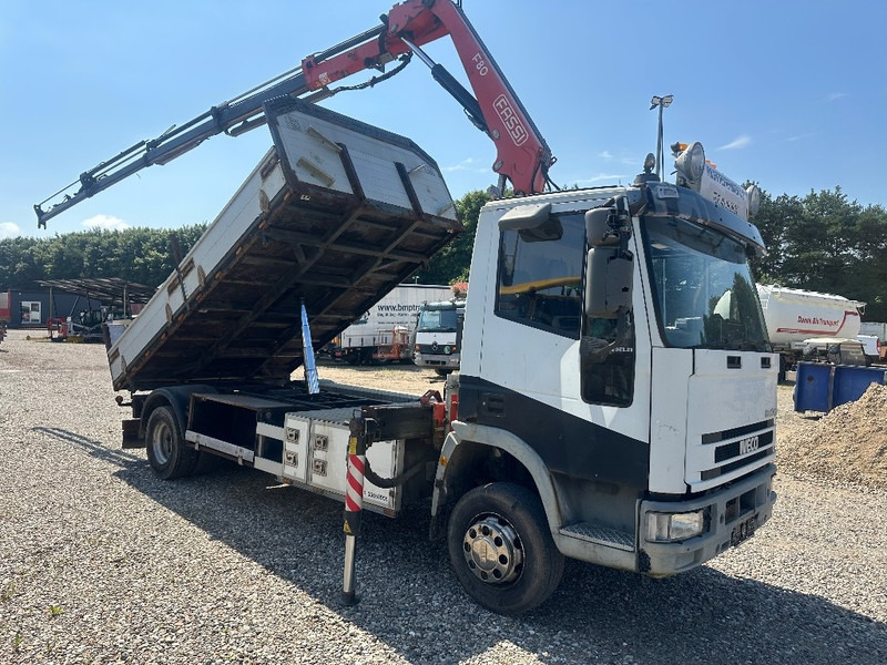 Iveco Eurocargo 120 EL 210hp / Fassi 80A Year 2012 + Tip - Camion con gru: foto 1 Iveco Eurocargo 120 EL 210hp / Fassi 80A Year 2012 + Tip - Camion con gru: foto 1