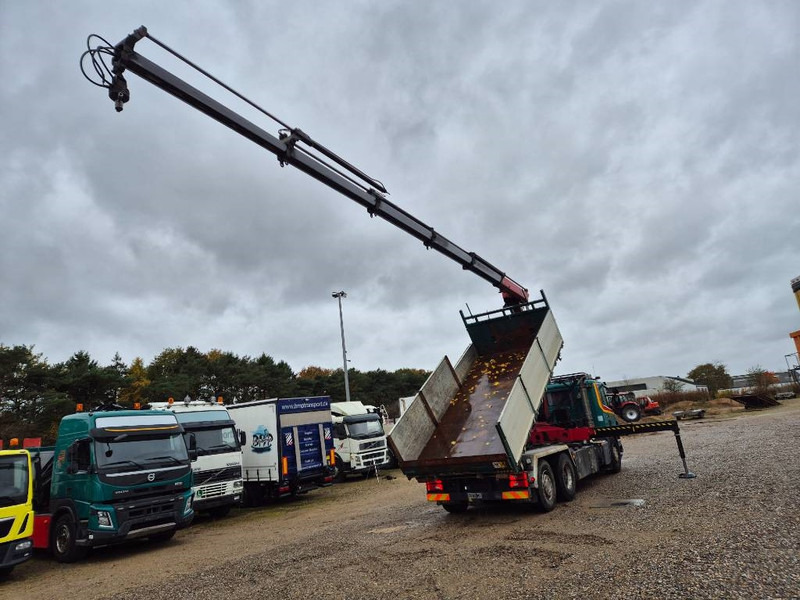 Scania P450 6x2/4 // HMF 2620 K5 // 3-way tip - Camion con gru: foto 5 Scania P450 6x2/4 // HMF 2620 K5 // 3-way tip - Camion con gru: foto 5