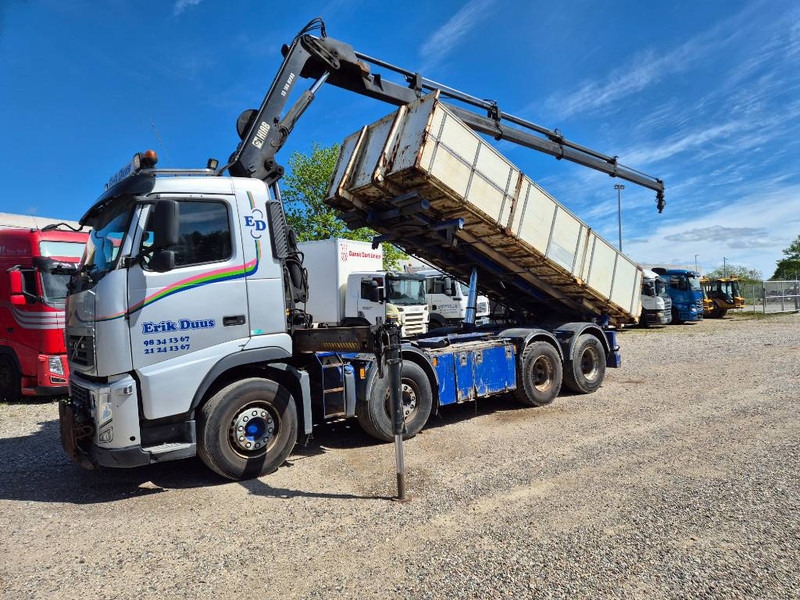Volvo FH 460 8x2/4 //Hiab 166 E-4// 3 way tip - Camion con gru: foto 2 Volvo FH 460 8x2/4 //Hiab 166 E-4// 3 way tip - Camion con gru: foto 2