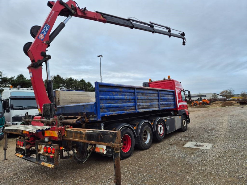 Volvo FMX 500 8x4/4 // HMF 2120 K4 // 3 side tipper - Camion con gru: foto 5 Volvo FMX 500 8x4/4 // HMF 2120 K4 // 3 side tipper - Camion con gru: foto 5