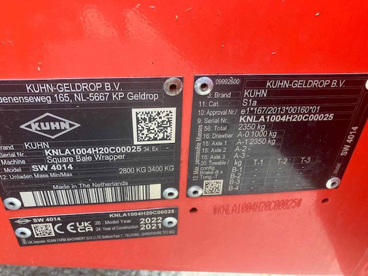 Kuhn SW4014 - Macchina da fienagione: foto 4 Kuhn SW4014 - Macchina da fienagione: foto 4
