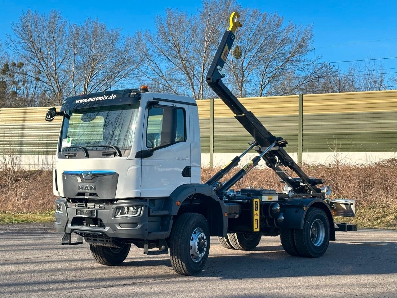 MAN TGM 18.320 4x4 Euro 6e Hyva 12-45 - Autocarro scarrabile, Camion con gru: foto 1 MAN TGM 18.320 4x4 Euro 6e Hyva 12-45 - Autocarro scarrabile, Camion con gru: foto 1