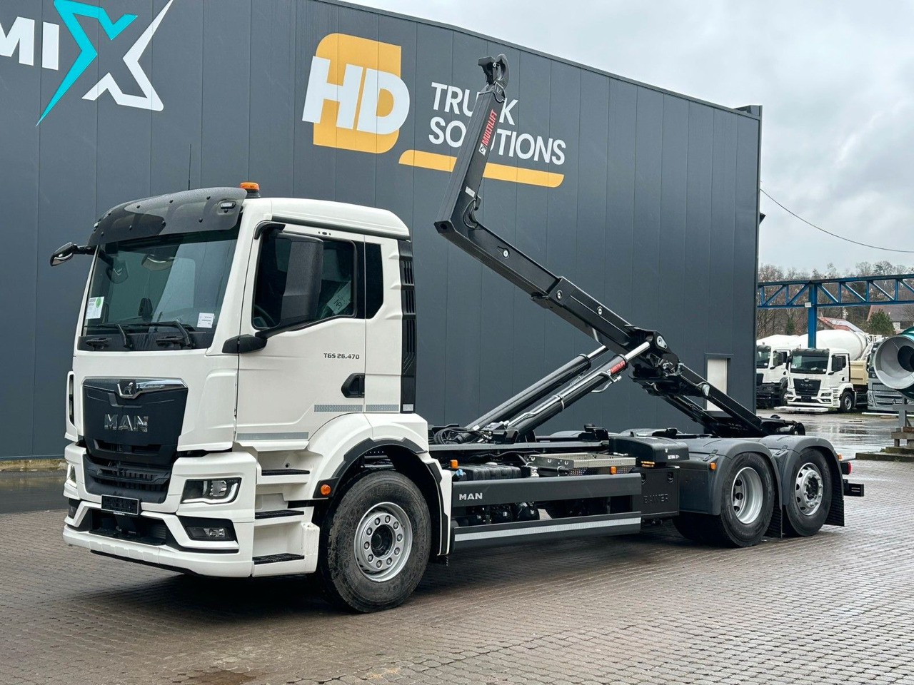 MAN TGS 26.470 6x2 Retarder MulitLift 21S59 - Autocarro scarrabile, Camion con gru: foto 1 MAN TGS 26.470 6x2 Retarder MulitLift 21S59 - Autocarro scarrabile, Camion con gru: foto 1