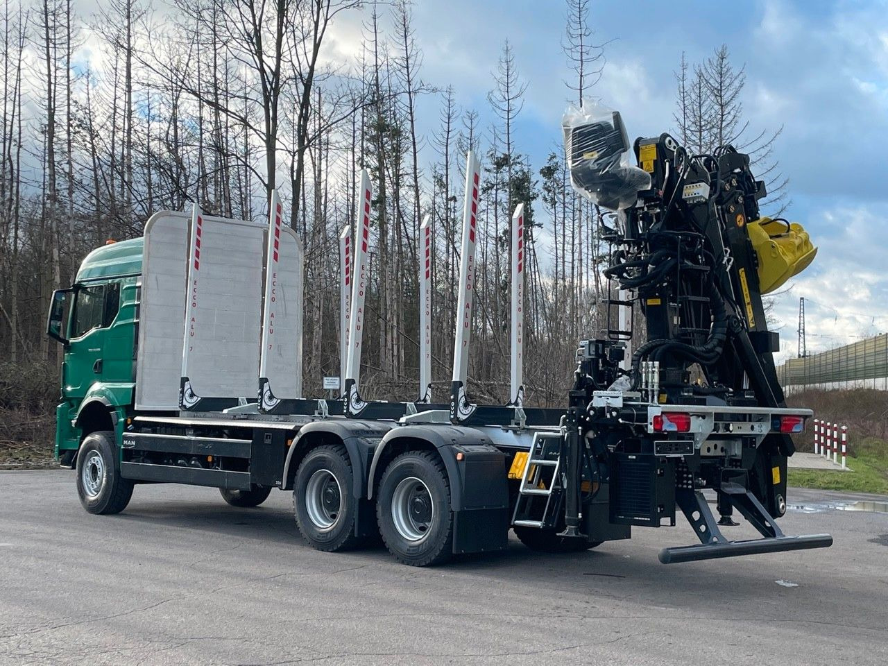 MAN TGS 33.510 6X4 BL Euro6e LogLift 165Z - Camion trasporto legname, Camion con gru: foto 5 MAN TGS 33.510 6X4 BL Euro6e LogLift 165Z - Camion trasporto legname, Camion con gru: foto 5