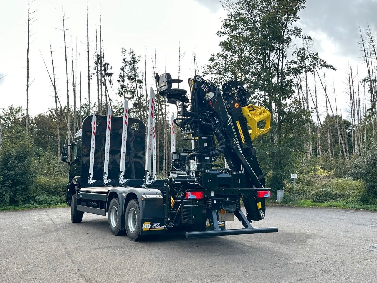MAN TGS 33.520 6X6 Euro6e LogLift 165 Z - Camion trasporto legname, Camion con gru: foto 4 MAN TGS 33.520 6X6 Euro6e LogLift 165 Z - Camion trasporto legname, Camion con gru: foto 4