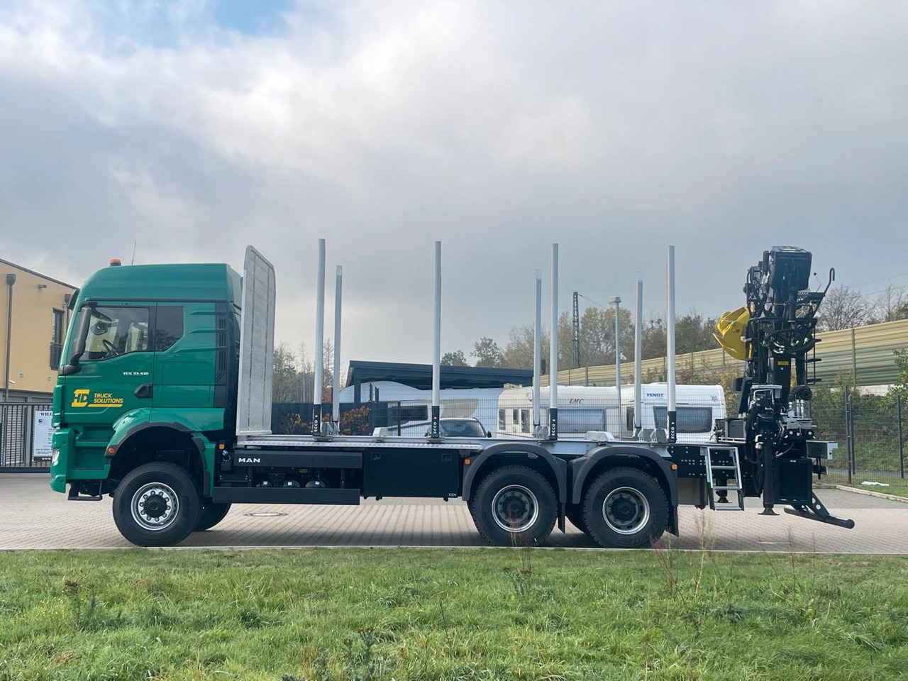 MAN TGS 33.520 6X6 Euro6e Loglift 165 Z Retarder - Camion trasporto legname, Camion con gru: foto 3 MAN TGS 33.520 6X6 Euro6e Loglift 165 Z Retarder - Camion trasporto legname, Camion con gru: foto 3