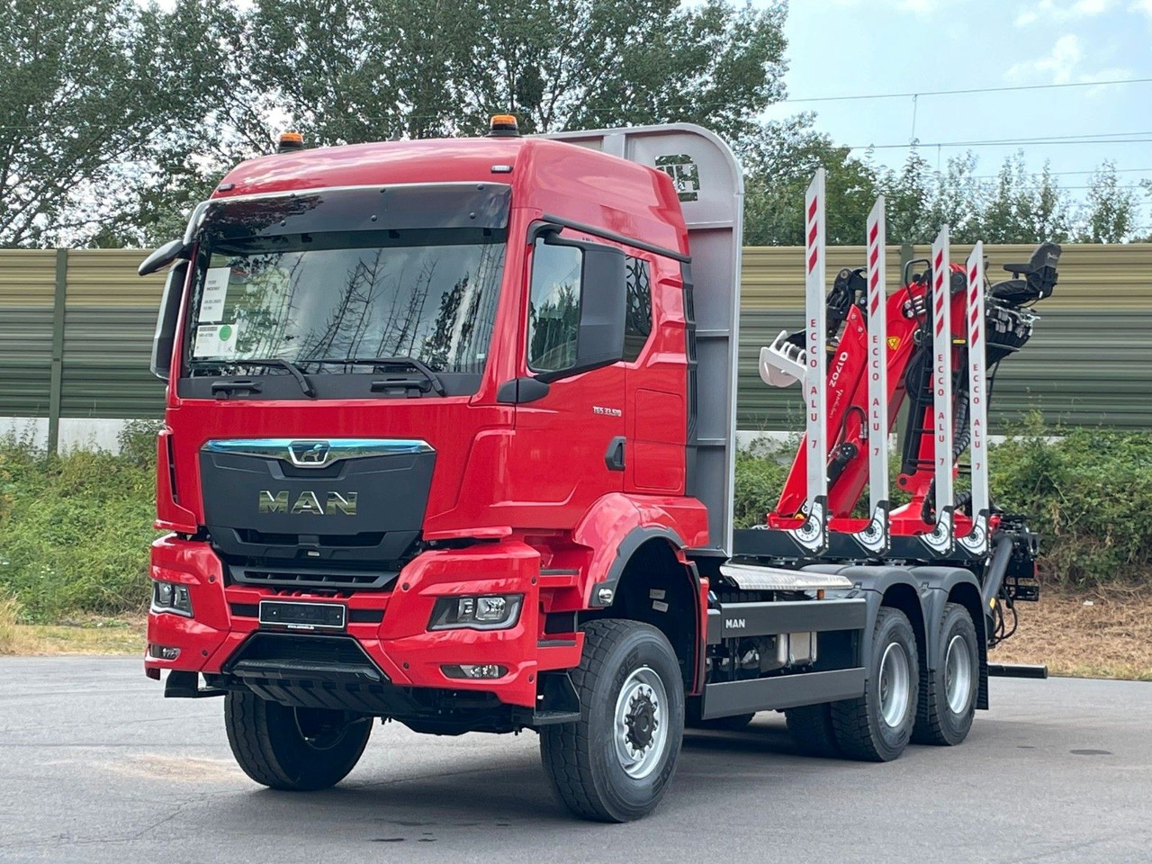 MAN TGS 33.520 6X6 Euro6e Radstand 3900mm EPSILON - Camion trasporto legname, Camion con gru: foto 3 MAN TGS 33.520 6X6 Euro6e Radstand 3900mm EPSILON - Camion trasporto legname, Camion con gru: foto 3