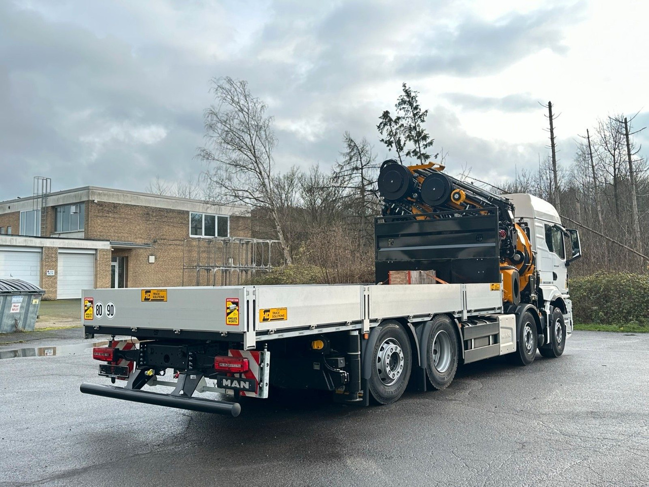 Camion con gru MAN TGS 35.520 8X2 Hiab EFFER 955-8s +Jib 6s: foto 7
