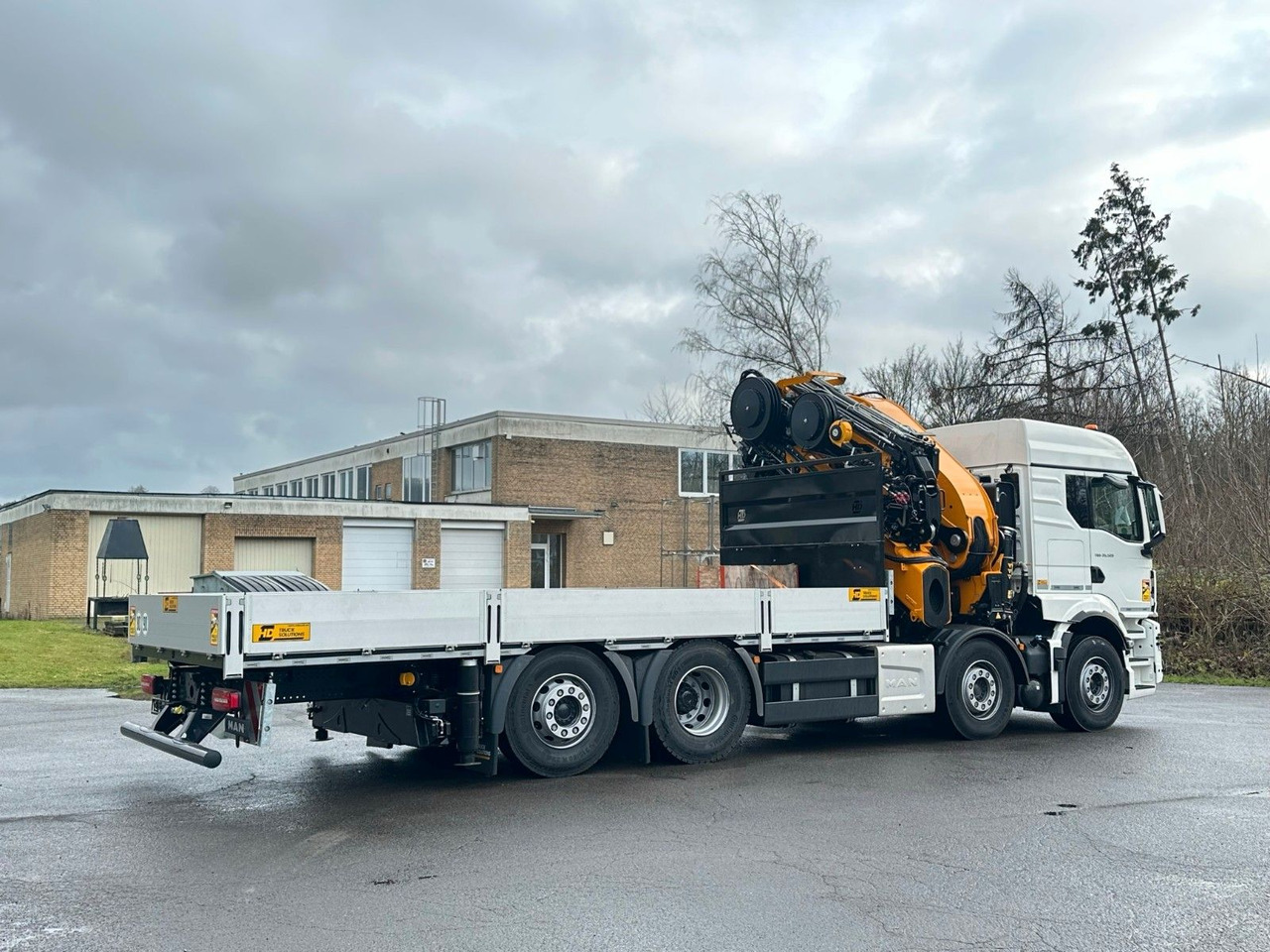 Camion con gru MAN TGS 35.520 8X2 Hiab EFFER 955-8s +Jib 6s: foto 8