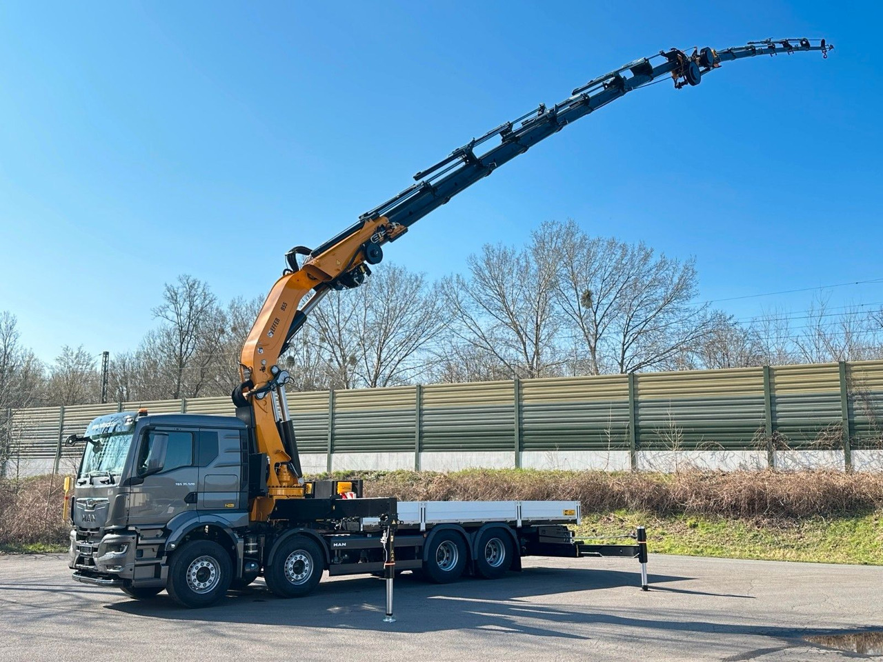 MAN TGS 35.520 8X4 TG 3 EFFER 955-8s +Jib 6sAUTOKRAN - Camion con gru: foto 4 MAN TGS 35.520 8X4 TG 3 EFFER 955-8s +Jib 6sAUTOKRAN - Camion con gru: foto 4