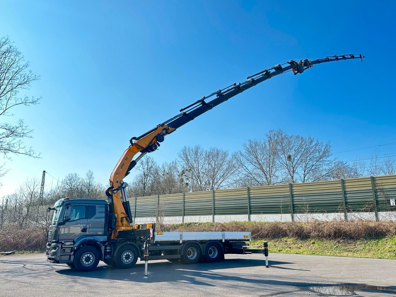 MAN TGS 35.520 8X4 TG 3 EFFER 955-8s +Jib 6sAUTOKRAN - Camion con gru: foto 3 MAN TGS 35.520 8X4 TG 3 EFFER 955-8s +Jib 6sAUTOKRAN - Camion con gru: foto 3
