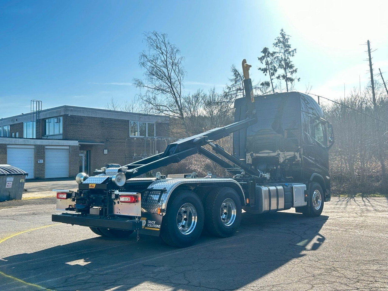 Autocarro scarrabile, Camion con gru Volvo FH 540 6x4 Abrollkipper Hyva 20-60: foto 8