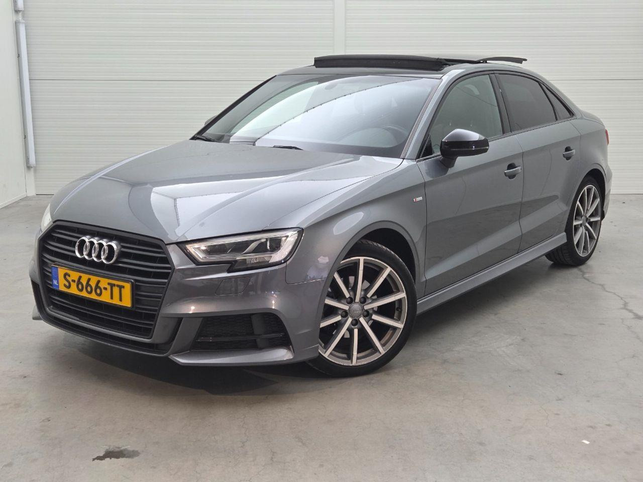 Audi A3 Limousine 1.5 TFSI CoD Sport S Line Edition | 2018 | 154.655 km | Automaat | S666TT | NAP: Geen oordeel - Berlina: foto 1 Audi A3 Limousine 1.5 TFSI CoD Sport S Line Edition | 2018 | 154.655 km | Automaat | S666TT | NAP: Geen oordeel - Berlina: foto 1
