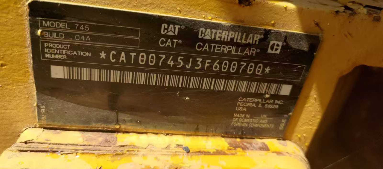 CATPILLAR 745 - Dumper articolato: foto 5 CATPILLAR 745 - Dumper articolato: foto 5
