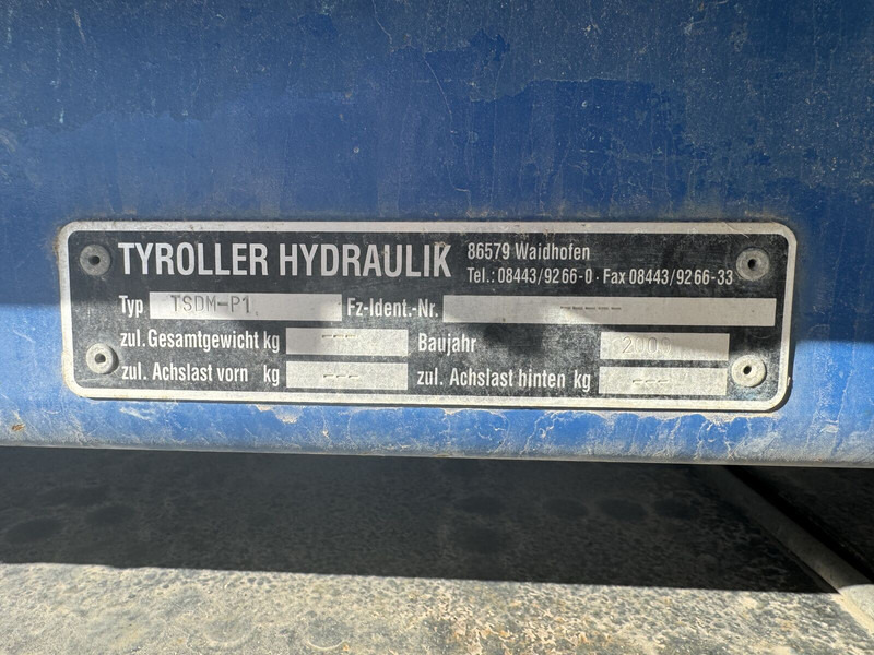 MAN Nordmeyer Tyrolia TSDM-P1 - Perforatrice: foto 5 MAN Nordmeyer Tyrolia TSDM-P1 - Perforatrice: foto 5