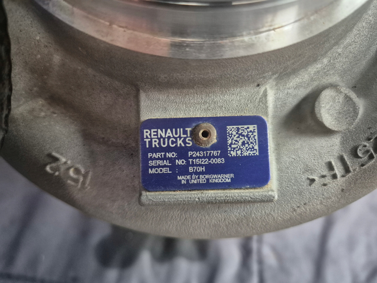 RENAULT TURBINA TURBOSPRĘŻARKA TURBO I-SAVE VOLVO FH 5 Renault T-Serie Evo DTI 13 - Turbocompressore per Camion: foto 4 RENAULT TURBINA TURBOSPRĘŻARKA TURBO I-SAVE VOLVO FH 5 Renault T-Serie Evo DTI 13 - Turbocompressore per Camion: foto 4