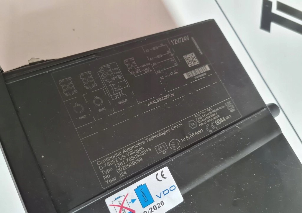 VDO 12V/24V R4.1 2024 ROK 2 GENERACJI - Cronotachigrafo: foto 4 VDO 12V/24V R4.1 2024 ROK 2 GENERACJI - Cronotachigrafo: foto 4