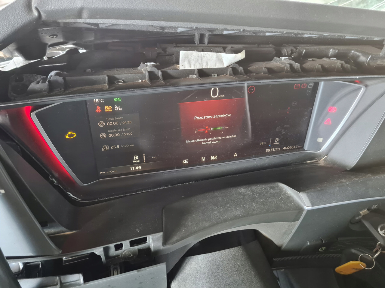 VOLVO ZEGARY LICZNIKI WYŚWIETLACZ VOLVO FH 5 FM 5 I-SAVE AUTOMAT 23595812 - Cruscotto: foto 2 VOLVO ZEGARY LICZNIKI WYŚWIETLACZ VOLVO FH 5 FM 5 I-SAVE AUTOMAT 23595812 - Cruscotto: foto 2