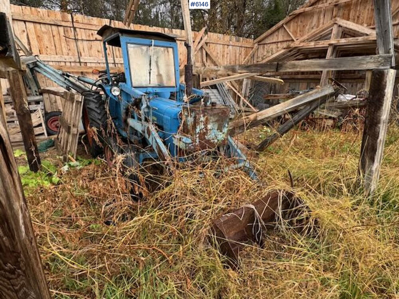 1962 Fordson Dexta with Hamjern backhoe attachment - Trattore: foto 4 1962 Fordson Dexta with Hamjern backhoe attachment - Trattore: foto 4