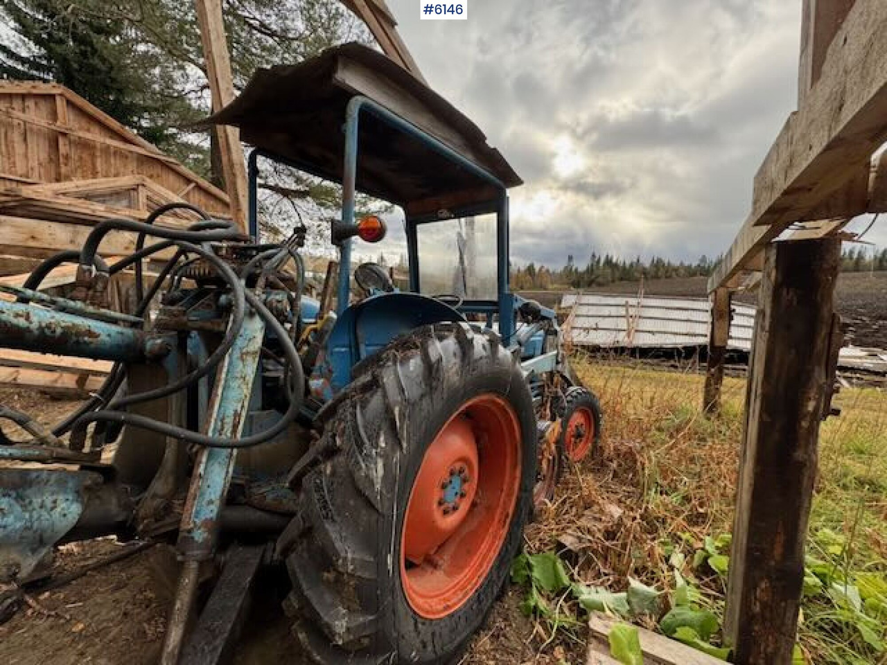 1962 Fordson Dexta with Hamjern backhoe attachment - Trattore: foto 5 1962 Fordson Dexta with Hamjern backhoe attachment - Trattore: foto 5