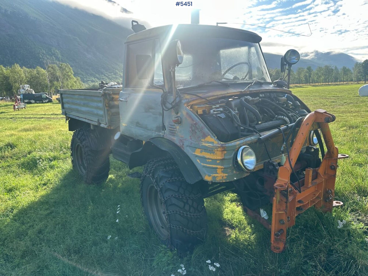1967 Mercedes-Benz Unimog 406 - Autocarro con pianale/ Cassone fisso: foto 1 1967 Mercedes-Benz Unimog 406 - Autocarro con pianale/ Cassone fisso: foto 1