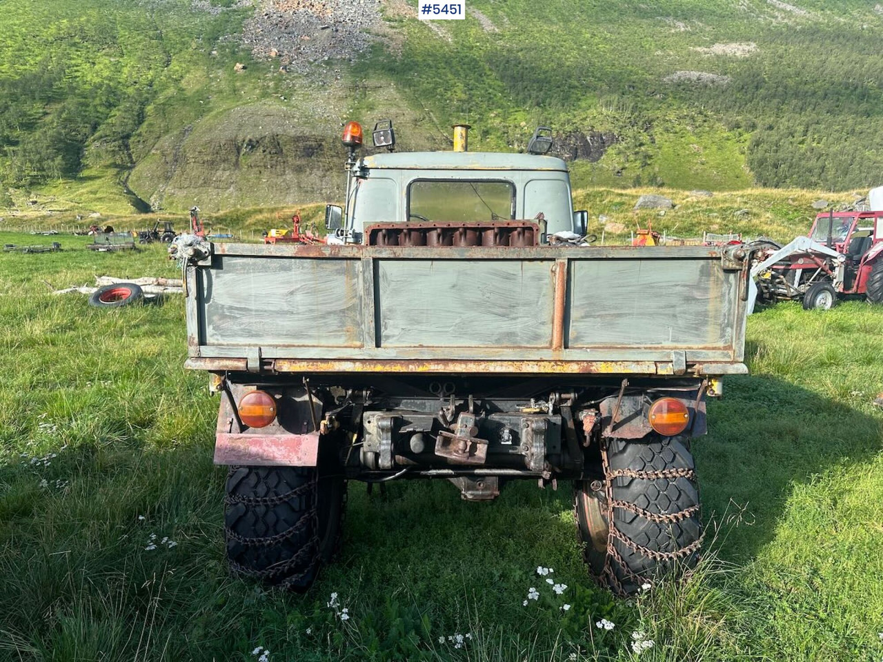 1967 Mercedes-Benz Unimog 406 - Autocarro con pianale/ Cassone fisso: foto 4 1967 Mercedes-Benz Unimog 406 - Autocarro con pianale/ Cassone fisso: foto 4