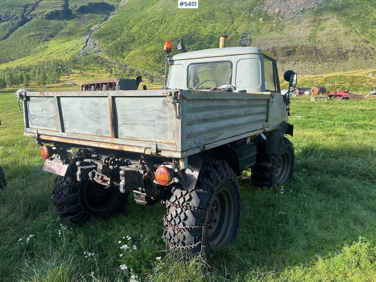 1967 Mercedes-Benz Unimog 406 - Autocarro con pianale/ Cassone fisso: foto 3 1967 Mercedes-Benz Unimog 406 - Autocarro con pianale/ Cassone fisso: foto 3
