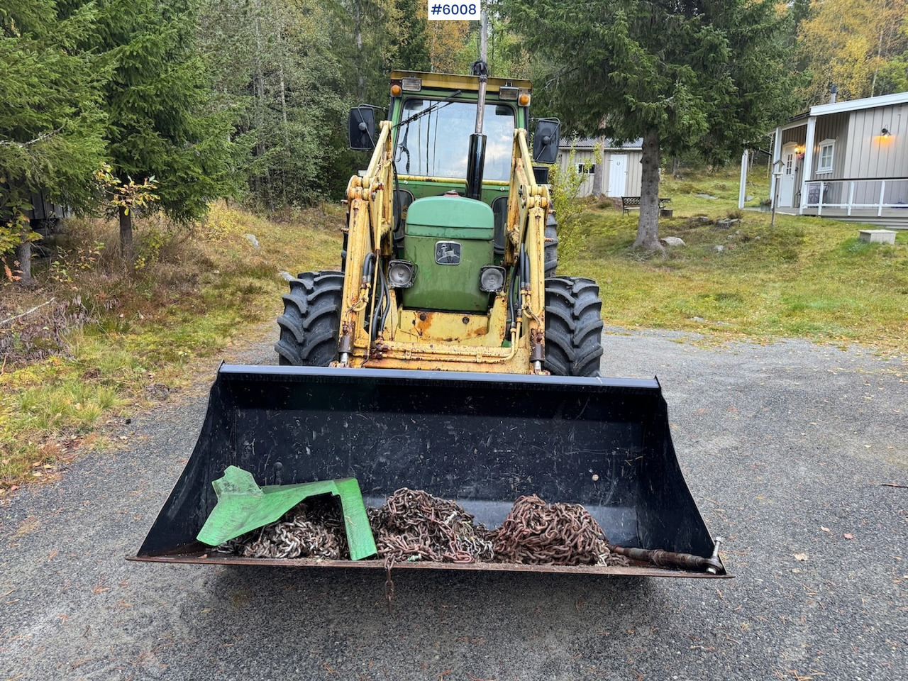 1977 John Deere 2030 w/ front loader, bucket and chains. - Trattore: foto 3 1977 John Deere 2030 w/ front loader, bucket and chains. - Trattore: foto 3