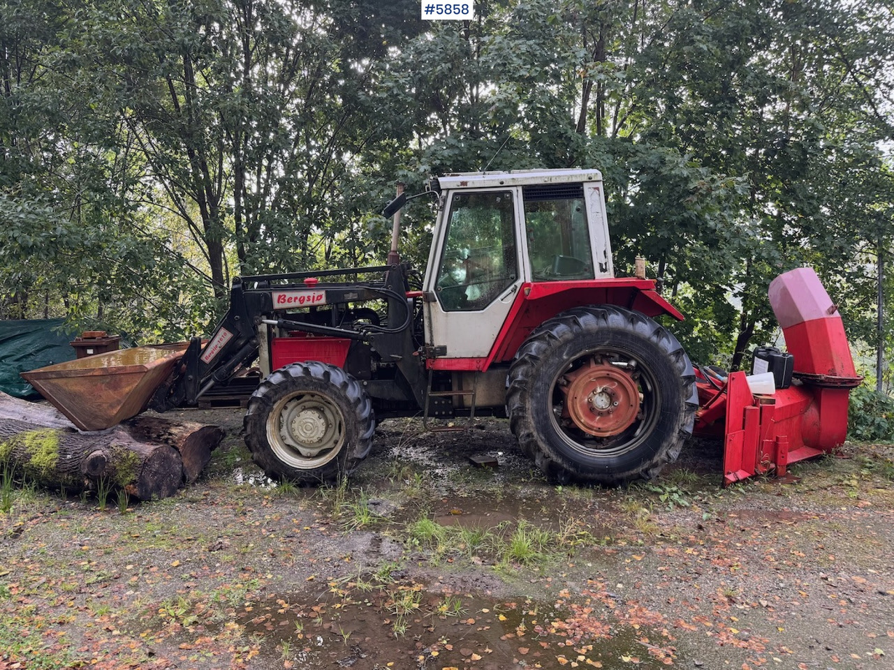 1983 Massey Ferguson 690 with front loader - Trattore: foto 4 1983 Massey Ferguson 690 with front loader - Trattore: foto 4