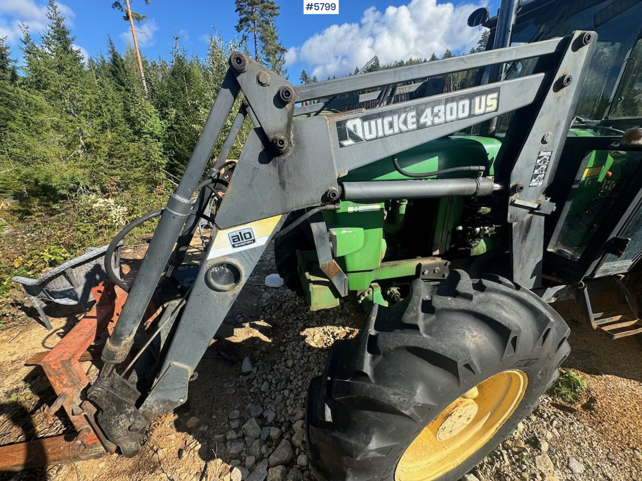 1985 John Deere 2040 4x4 w/ front loader - Trattore: foto 3 1985 John Deere 2040 4x4 w/ front loader - Trattore: foto 3