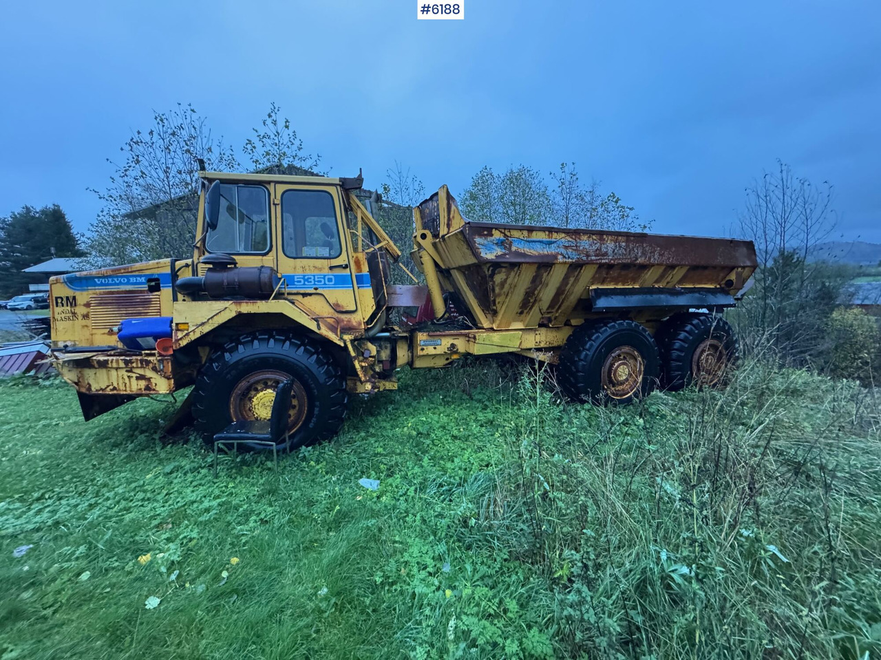 1985 Volvo BM 5350B 6x6 dumper - Dumper articolato: foto 4 1985 Volvo BM 5350B 6x6 dumper - Dumper articolato: foto 4