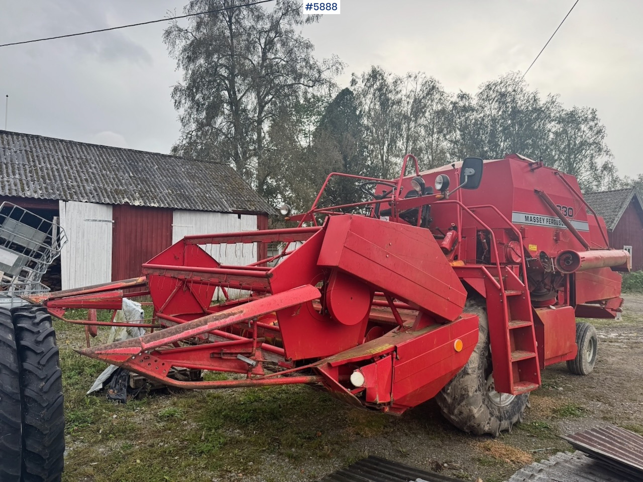 1986 Massey Ferguson 330 combine harvester - Mietitrebbia: foto 4 1986 Massey Ferguson 330 combine harvester - Mietitrebbia: foto 4