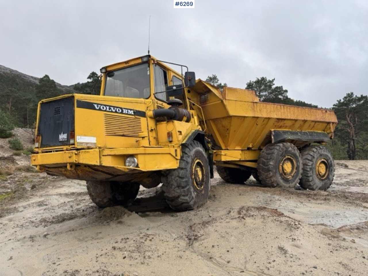 1986 Volvo BM 5350B 6x6 with Overhauled Engine – SEE VIDEO! - Dumper articolato: foto 2 1986 Volvo BM 5350B 6x6 with Overhauled Engine – SEE VIDEO! - Dumper articolato: foto 2
