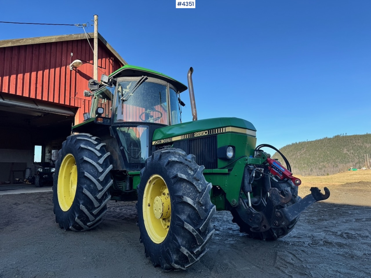 1991 John Deere 2850 4x4 Synchron w/ front hydraulics. - Trattore: foto 2 1991 John Deere 2850 4x4 Synchron w/ front hydraulics. - Trattore: foto 2