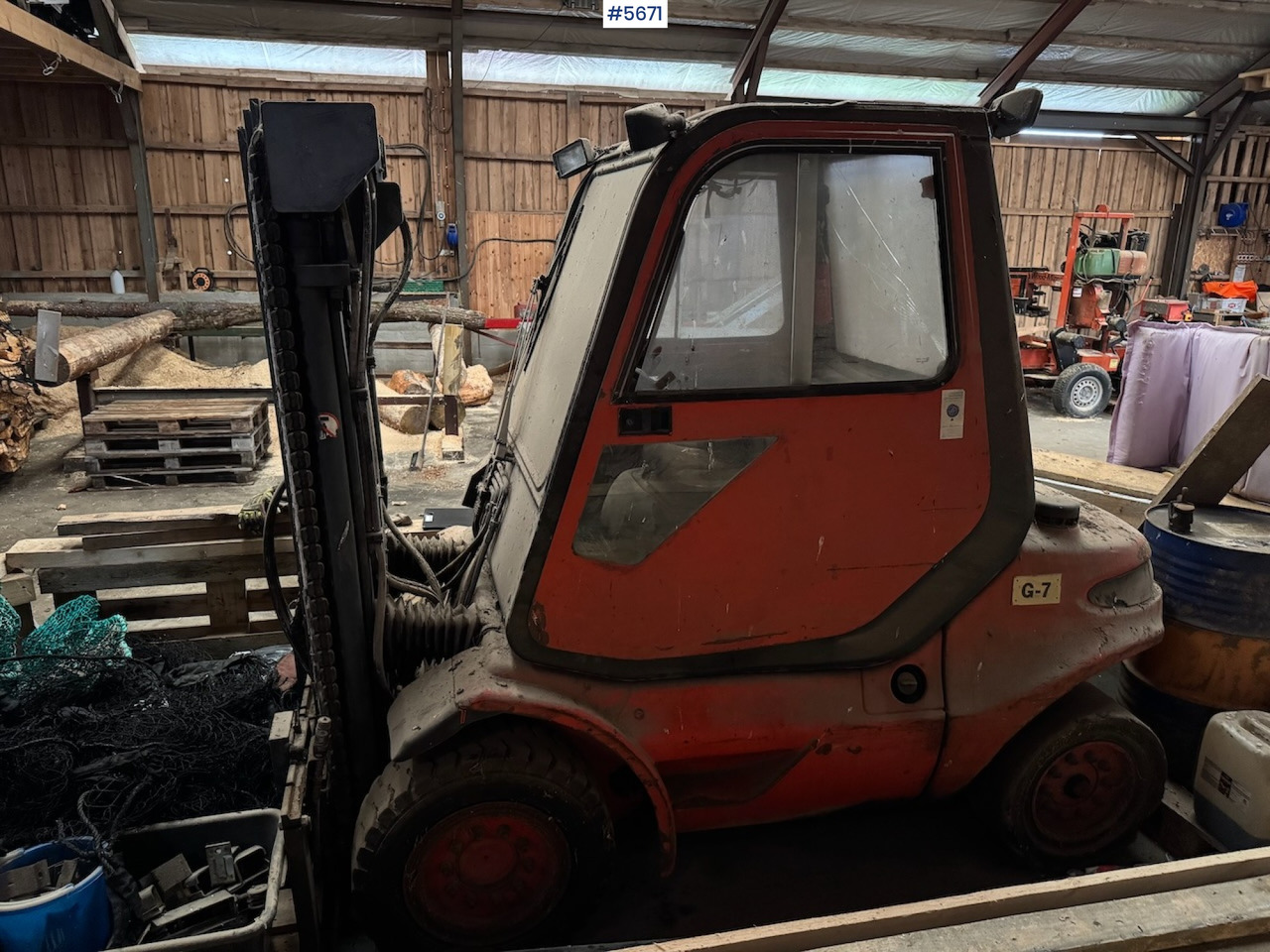 1991 Linde H-40 D. - Carrello elevatore: foto 1 1991 Linde H-40 D. - Carrello elevatore: foto 1
