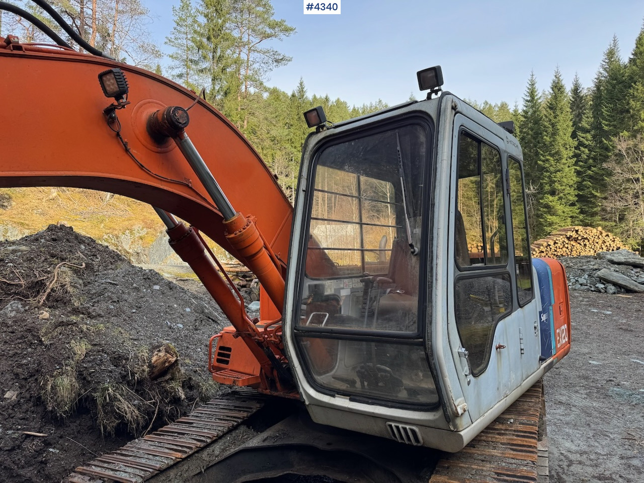 1994 Hitachi EX120-2 - Escavatore: foto 5 1994 Hitachi EX120-2 - Escavatore: foto 5