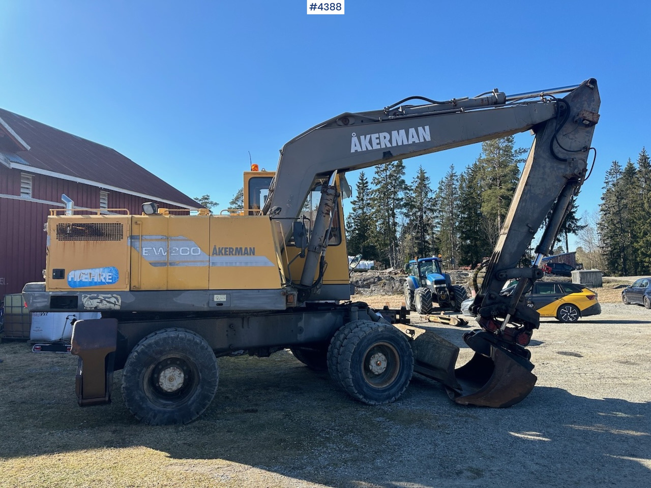 1995 Åkermann EW200 Wheel machine w/ grading bucket og tiltrotator. WATCH VIDEO. - Escavatore: foto 3 1995 Åkermann EW200 Wheel machine w/ grading bucket og tiltrotator. WATCH VIDEO. - Escavatore: foto 3