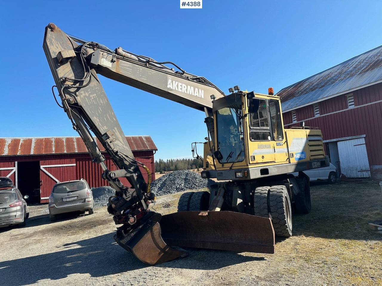 1995 Åkermann EW200 Wheel machine w/ grading bucket og tiltrotator. WATCH VIDEO. - Escavatore: foto 5 1995 Åkermann EW200 Wheel machine w/ grading bucket og tiltrotator. WATCH VIDEO. - Escavatore: foto 5