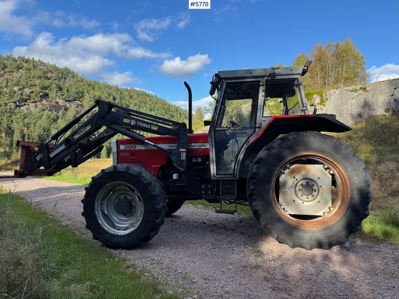 1995 Massey Ferguson 399 w/ front loader. - Trattore: foto 5 1995 Massey Ferguson 399 w/ front loader. - Trattore: foto 5