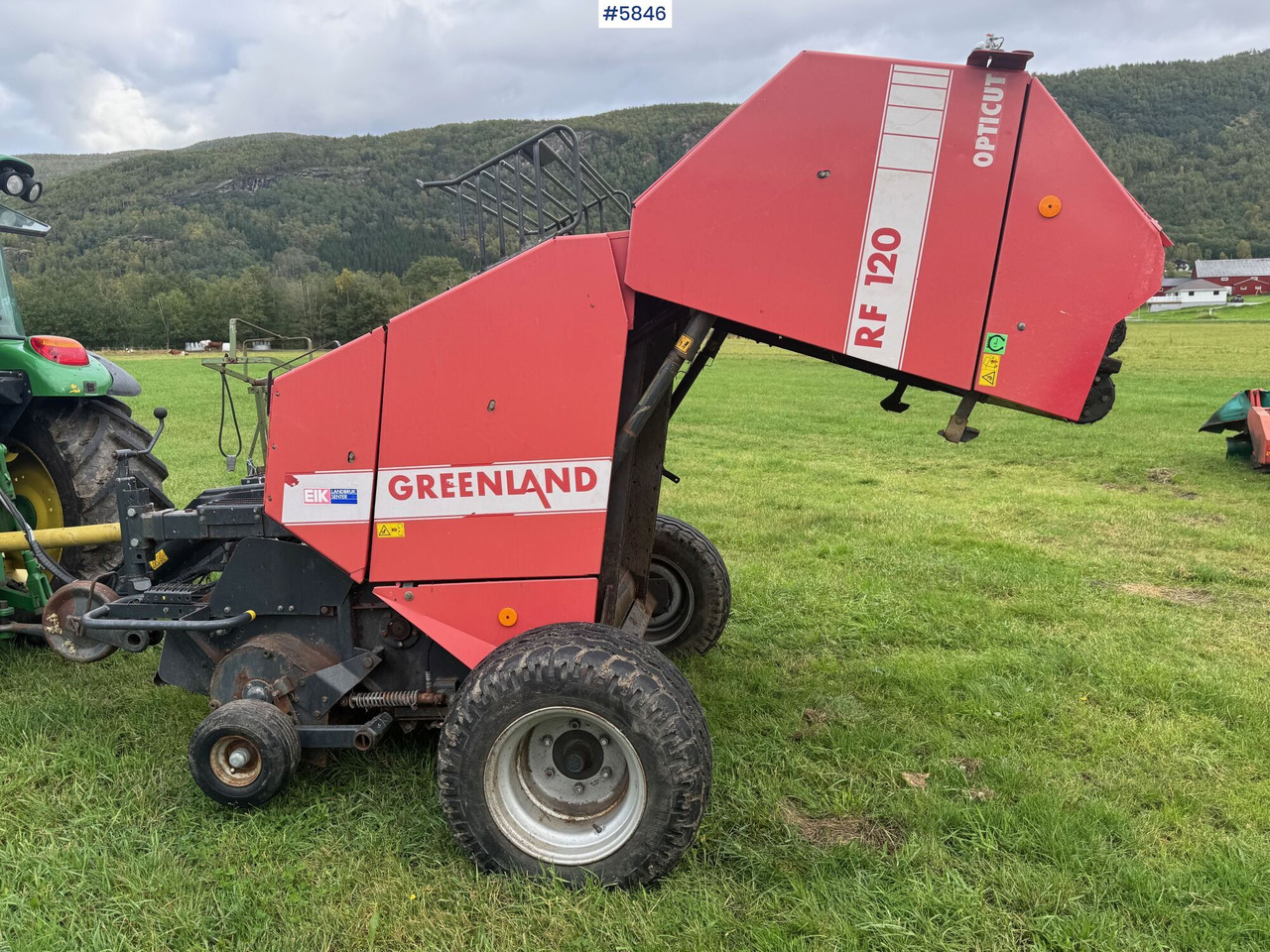 1996 Greenland RF120 round baler. WATCH THE VIDEO! - Macchina da fienagione: foto 5 1996 Greenland RF120 round baler. WATCH THE VIDEO! - Macchina da fienagione: foto 5