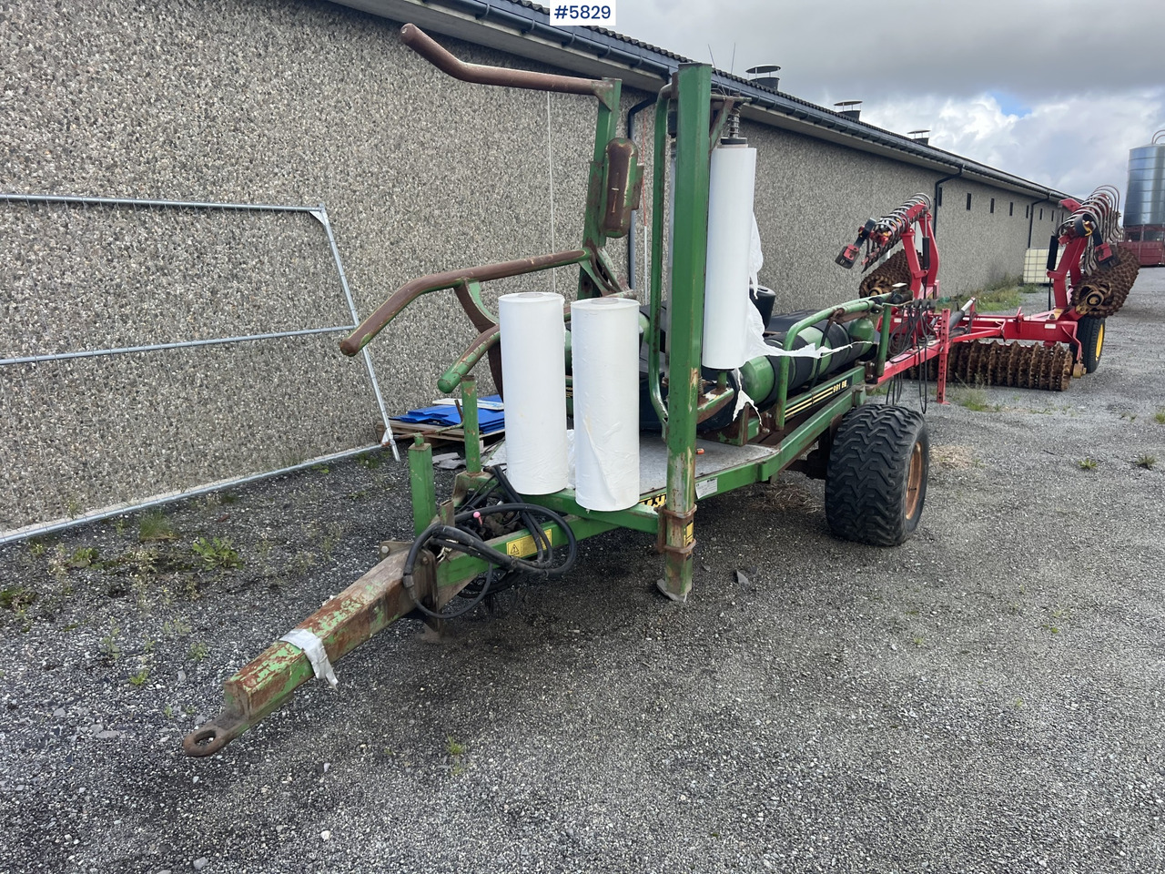 1996 Mchale 991B round bale wrapper - Macchina da fienagione: foto 5 1996 Mchale 991B round bale wrapper - Macchina da fienagione: foto 5
