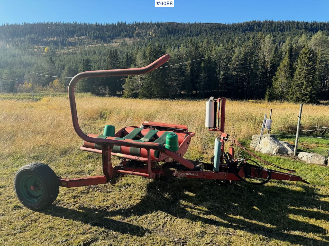 1998 Kverneland 7335 Round bale wrapper - Macchina da fienagione: foto 3 1998 Kverneland 7335 Round bale wrapper - Macchina da fienagione: foto 3