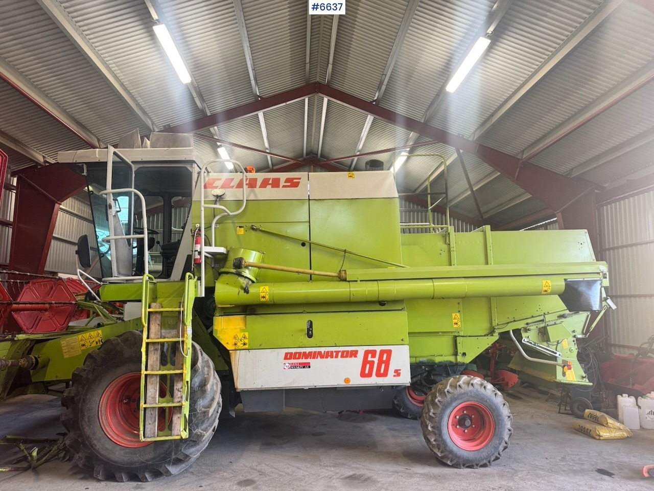 1999 Claas Dominator 68 S combine harvester with twin wheels. Well-maintained / Recently upgraded! - Mietitrebbia: foto 2 1999 Claas Dominator 68 S combine harvester with twin wheels. Well-maintained / Recently upgraded! - Mietitrebbia: foto 2